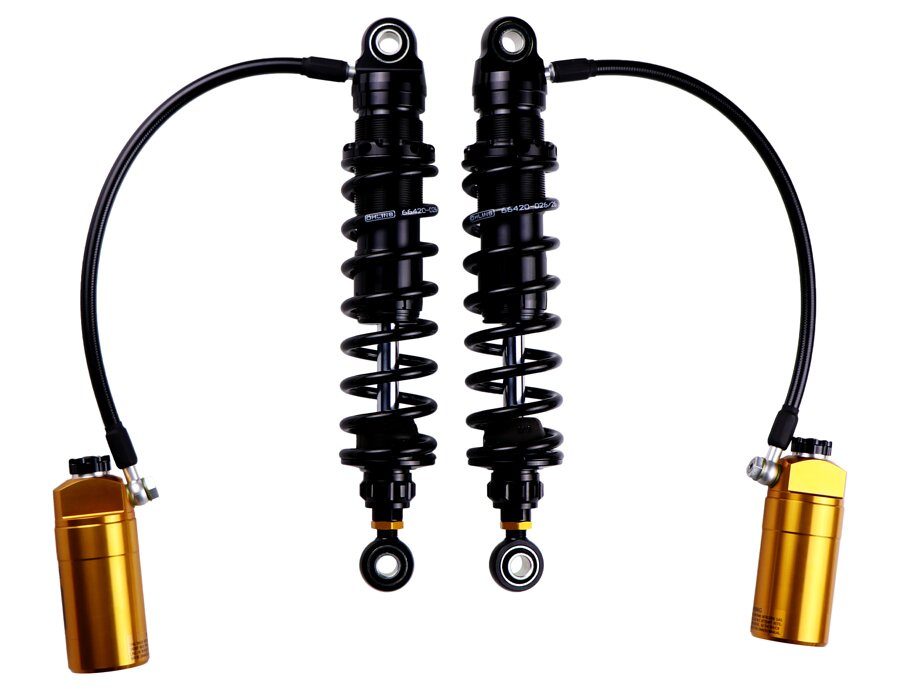 Ohlins STX 36 Twin Shock Absorber HD 779S2 Ohlins 14-26 Harley FL Touring Blackline 13in Shock