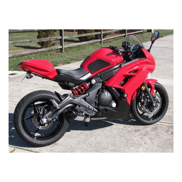 TechSpec KAWASAKI NINJA 650R & ER6n  (2012 - 2017) XL2 Tank Grips: Free Center Tank Protector 6 Included