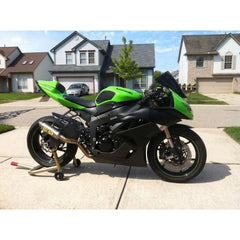 TechSpec KAWASAKI ZX6 (2009 - 12) Snakeskin Tank Grips