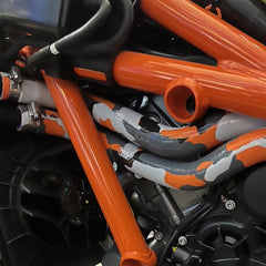 KTM 1390 Super Duke EVO 2024 > 2026 3 Piece Samco Sport Silicone Radiator Coolant Hose Kit