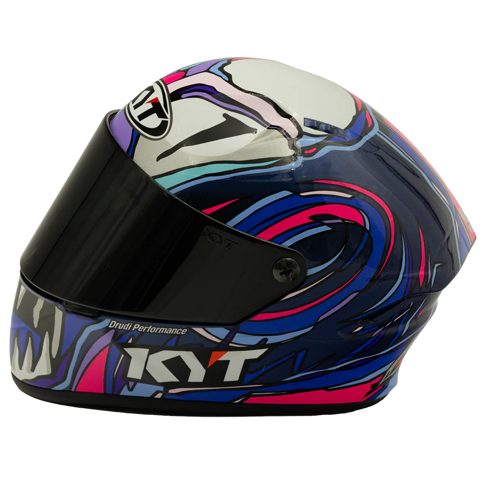 KYT Mini Helmet Helmet - Bastianini Replica