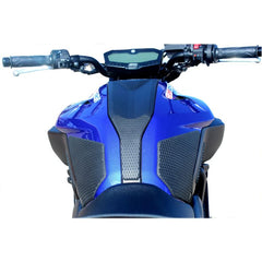 TechSpec YAMAHA MT 07 (2018-2020) Snake Skin Tank Grips: Free Center Tank Protector Included