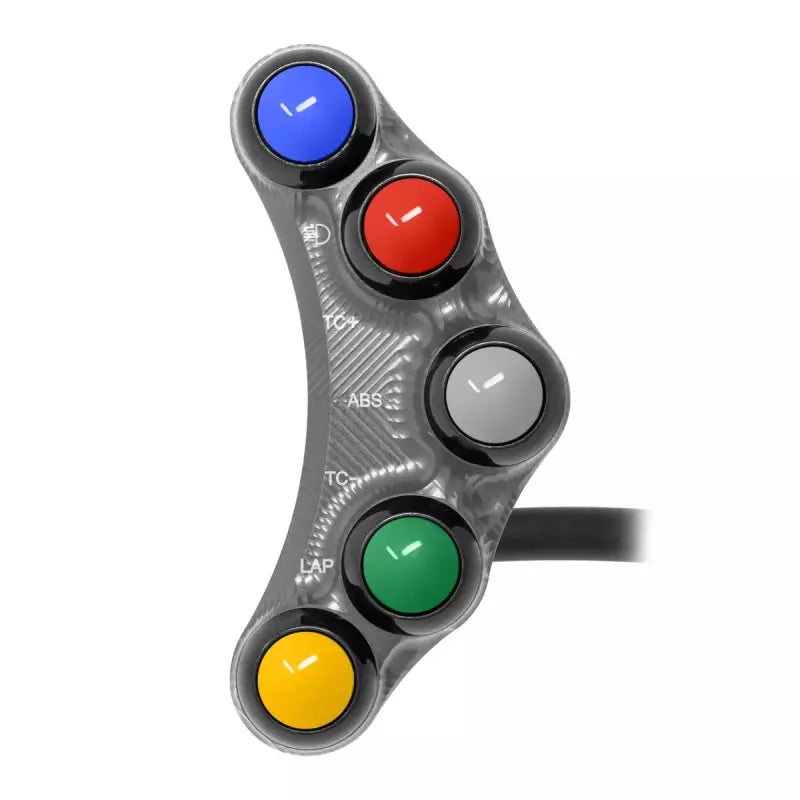 JETPRIME RACING Left Racing Switch Panel for BMW S 1000 RR (Titanium)