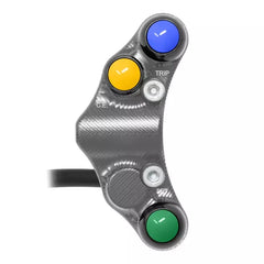 JETPRIME RACING Left Racing Switch Panel for BMW S 1000 RR (Titanium)