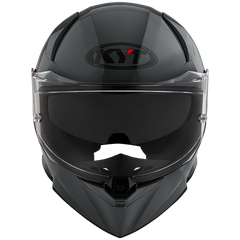 KYT R2R Solid Helmet - GRL Grey