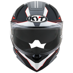 KYT R2R Graphic Helmet - LED Matte Black/Grey