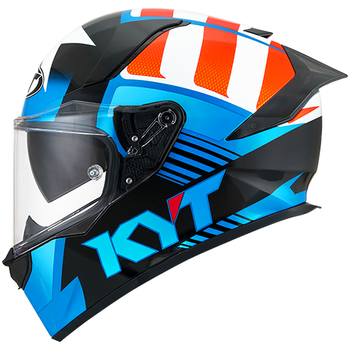 KYT R2R Graphic Helmet - Straight