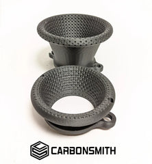 Carbon Smith 2020-2024 APRILIA RS660 DIMPLED VELOCITY STACKS FOR RACE EXHAUST