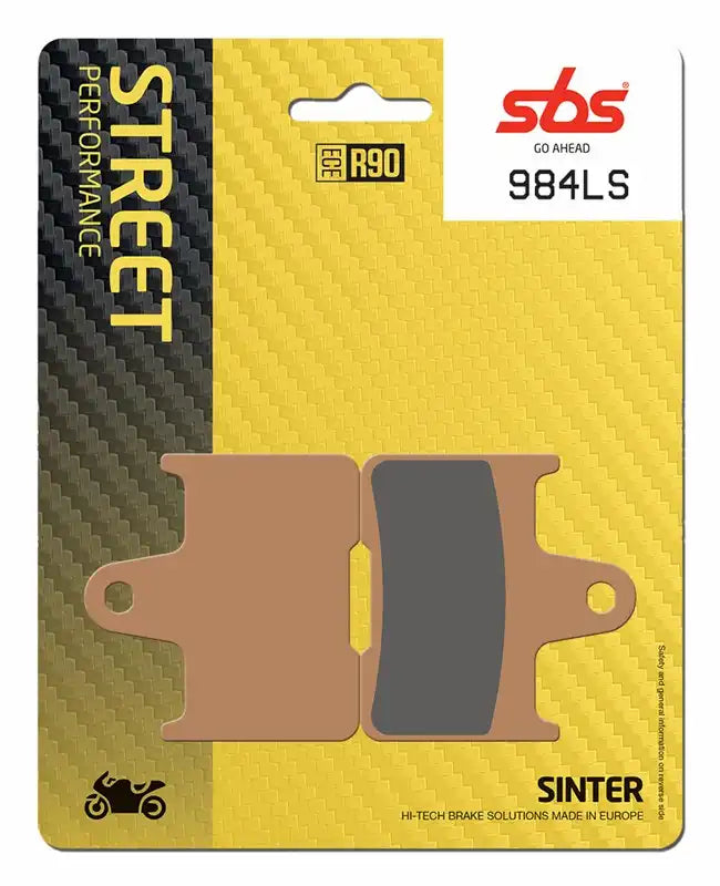 Alpha Racing Brake Pad Set SBS Sinter Rear BMW M1000RR