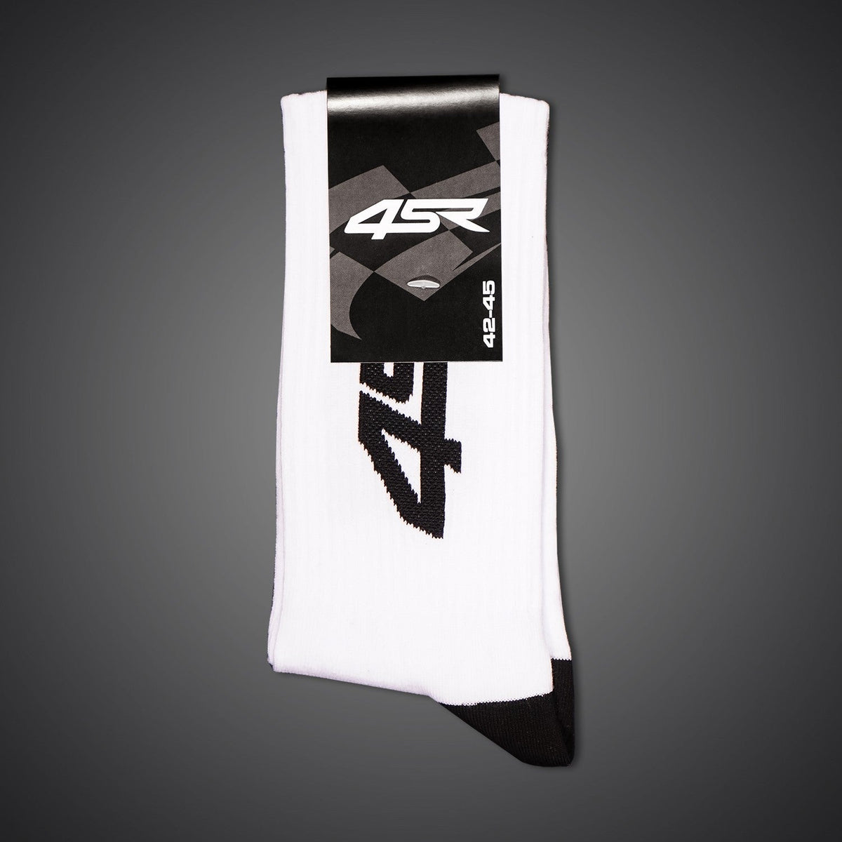 4SR Socks We Are Racers White