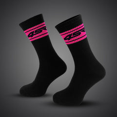 4SR Socks Pink Stripes