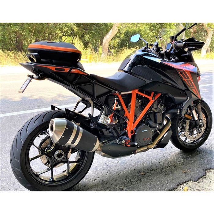 TechSpec KTM Super Duke GT (2016-Current) Snake Skin Tank Grips: Free Center Tank Protector Included