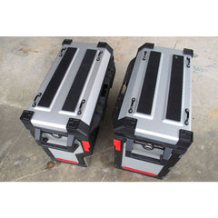 TechSpec YAMAHA SUPER TENERE  (13.0") Side Boxes Snake Skin Pannier Guards