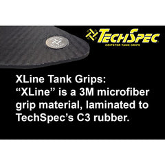 TechSpec KAWASAKI Ninja 300  (2013 - CURRENT) XL2 Tank Grips: Free Center Tank Protector 6 Included