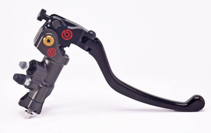 Brembo Master Cylinder Brake PR 17x18 CNC Long Fldg Lever EVO Front