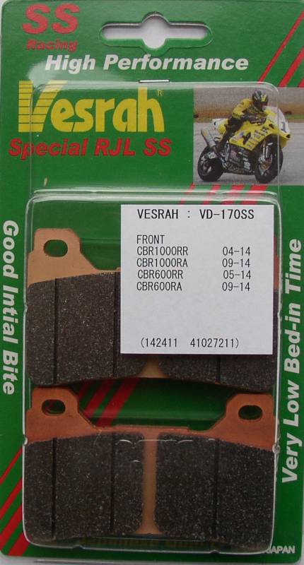 honda cbr1000rr brake pads