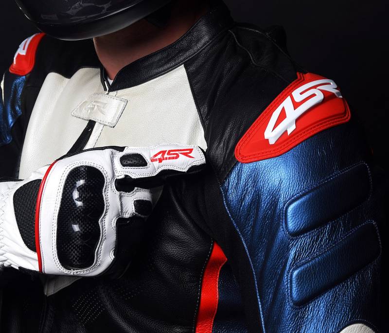 4SR TT Replica Black Series sport riding leather jacket
