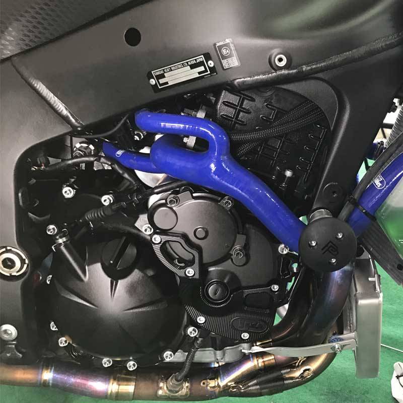 Samco Sport 4 Piece Y-Piece Race Design Silicone Radiator Coolant Hose Kit  Kawasaki ZX 6R 2009 - 2021