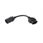 Alpha Racing Performance Parts - Alpha Racing Adapter cable round connector ICOM -> OBD2 plug