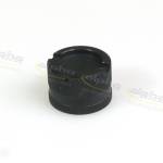 Alpha Racing Performance Parts - Alpha Racing Racing cap for oil drain valve, aluminum, black