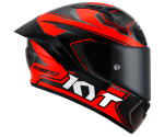 KYT Helmets - KYT NZ Race Carbon Competition Red Helmet