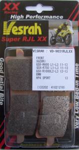 Vesrah - Vesrah Brake Pads VD-9031XX for Brembo M4 M50 GP4RS GP4RX and .484 Cafe Calipers