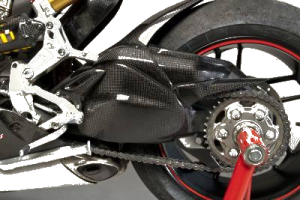 Carbonin - Carbonin Carbon Fiber Swingarm Cover Ducati Panigale 899/1199/1299