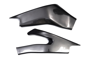 Carbonin - Carbonin Carbon Fiber Swingarm Protectors 2006-2016 Yamaha YZF-R6