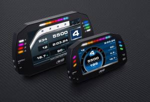 AiM MXG 1.2 Strada Dash Display with OBD II (CAN+K) Harness