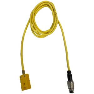 AiM Sports - AiM Patch cable, thermocouple, 1.5m 712 3-pin/m to K-style/f
