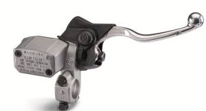 Brembo - Brembo Master Cylinder, Brake, PS 10x16, w/ Integrated reservoir, MX, Off-Road, Cast, Axial, Front, Silver