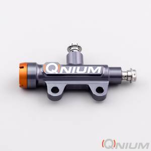 Qnium - Qnium Rear Brake Master Cylinder Top Side 12mm piston w/ 40mm mount