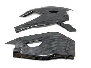 Extreme Components - Extreme Components Carbon Swingarm protection Yamaha YZF R1 R1M 15-20