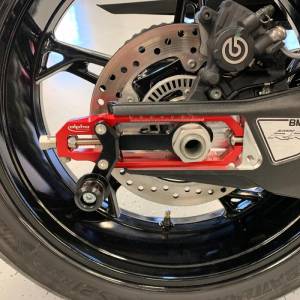 Alpha Racing Chain adjuster kit EVO red S1000 RR 2019-