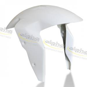Alpha Racing Performance Parts - Alpha Racing Front fender GRP white EVO1 BMW S1000RR 2009-2018,HP4 2012-2014