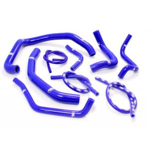 Samco Sport - Samco Sport 9 Piece Silicone Radiator Coolant Hose Kit Honda CBR 600 F4 / F4i / Fi Sport 1999 - 2002