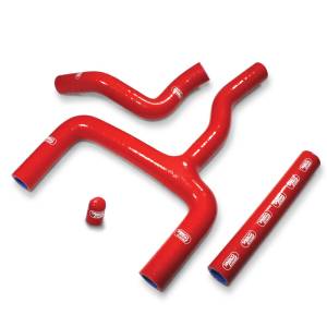 Samco Sport - Samco Sport 4 Piece Thermostat Bypass Silicone Radiator Coolant Hose Kit Beta 125 RR (2T) 2018 - 2019