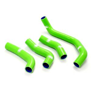 Samco Sport - Samco Sport 4 Piece Silicone Radiator Coolant Hose Kit Kawasaki ZZR 1100 D 1993 - 1998