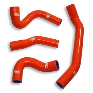 Samco Sport - Samco Sport 4 Piece Silicone Radiator Coolant Hose Kit KTM 250 Duke 2017 - 2021 | 390 Duke 2017 - 2020