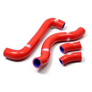 Samco Sport - Samco Sport 4 Piece Silicone Radiator Coolant Hose Kit Suzuki SV 650 / S / K1 / K2 1999 - 2002