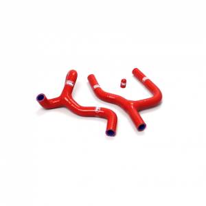 Samco Sport - Samco Sport 3 Piece Thermostat Bypass Silicone Radiator Coolant Hose Kit Beta 350 (4T) 2011 - 2015 | 400 4T Thermo Bypass | 430 RR / Racing 4T Thermo Bypass | 450 4T Thermo Bypass | 480 RR / Racing 4T Thermo Bypass | 498 4T Thermo Bypass