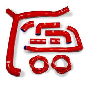 Samco Sport - Samco Sport 9 Piece Silicone Radiator Coolant Hose Kit Honda VTR 1000 SP1 / SP2 2000 - 2006