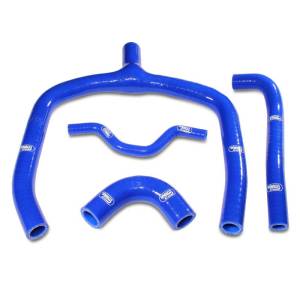 Samco Sport - Samco Sport 4 Piece Y-Piece Race Design Silicone Radiator Coolant Hose Kit Kawasaki KX 250 F 2009 - 2016