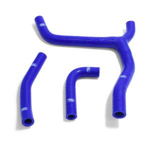 Samco Sport - Samco Sport 3 Piece Y-Piece Race Design Silicone Radiator Coolant Hose Kit Kawasaki KX 250 F 2021