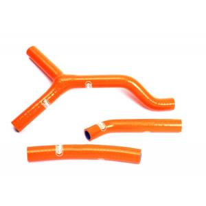 Samco Sport - Samco Sport 3 Piece Thermostat Bypass Silicone Radiator Coolant Hose Kit KTM 125 EXC | 125 SX | 250 SX