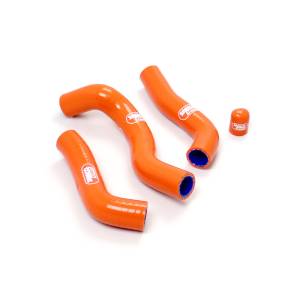 Samco Sport - Samco Sport 4 Piece Thermostat Bypass Silicone Radiator Coolant Hose Kit KTM 250 EXC-F | 250 XCF-W