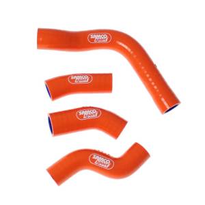 Samco Sport - Samco Sport 4 Piece OEM Replacement Silicone Radiator Coolant Hose Kit KTM 250 SX-F | 250 XC-F | 350 SX-F | 350 XC-F