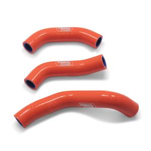 Samco Sport - Samco Sport 3 Piece Thermostat Bypass Silicone Radiator Coolant Hose Kit KTM 450 EXC-F | 500 EXC-F