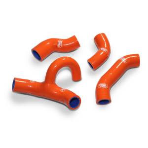 Samco Sport - Samco Sport 4 Piece OEM Replacement Silicone Radiator Coolant Hose Kit KTM 450 EXC-F | 500 EXC-F | 500 XCF-W