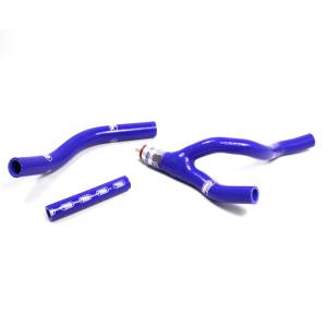 Samco Sport - Samco Sport 3 Piece Y-Piece Race Design Silicone Radiator Coolant Hose Kit Yamaha YZ 250 F 2014 - 2018